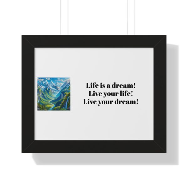 Inspiring Kids Poster - "Live your dream" - Image 10