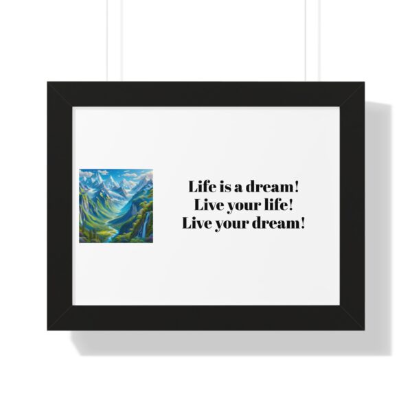 Inspiring Kids Poster - "Live your dream" - Image 13
