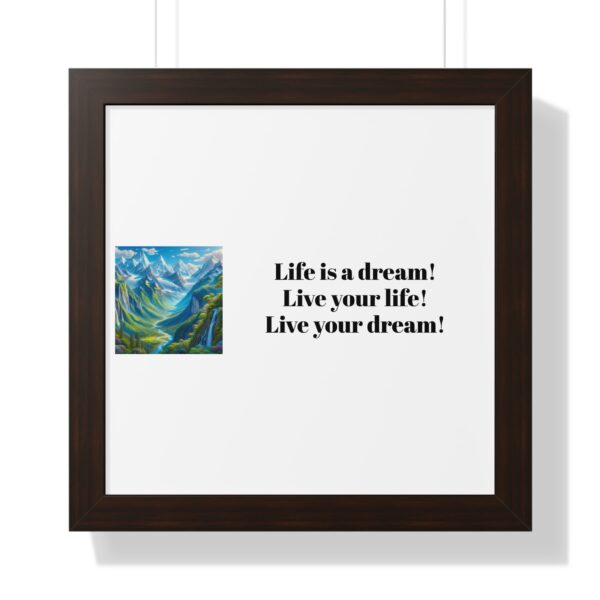 Inspiring Kids Poster - "Live your dream" - Image 4