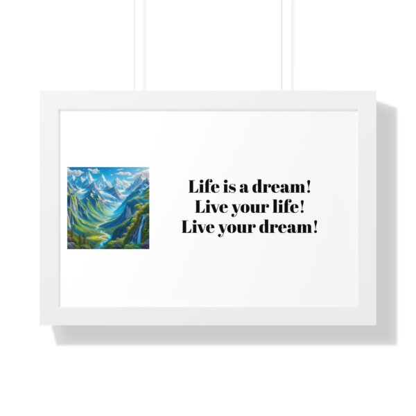 Inspiring Kids Poster - "Live your dream" - Image 55