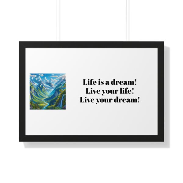 Inspiring Kids Poster - "Live your dream" - Image 22