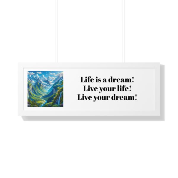 Inspiring Kids Poster - "Live your dream" - Image 61