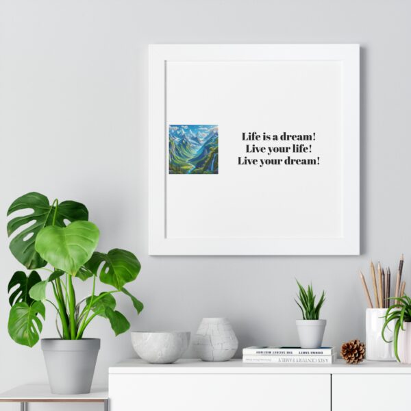 Inspiring Kids Poster - "Live your dream" - Image 8