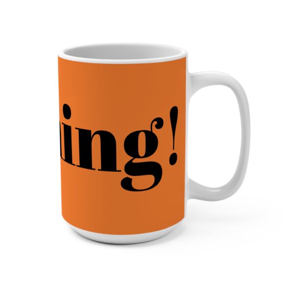 Bright Morning Mug - 15oz Ceramic Coffee Cup for Daily Inspiration - Image 2