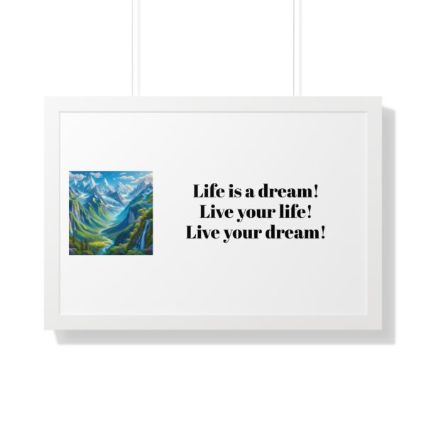 Inspiring Kids Poster - "Live your dream" - Image 58