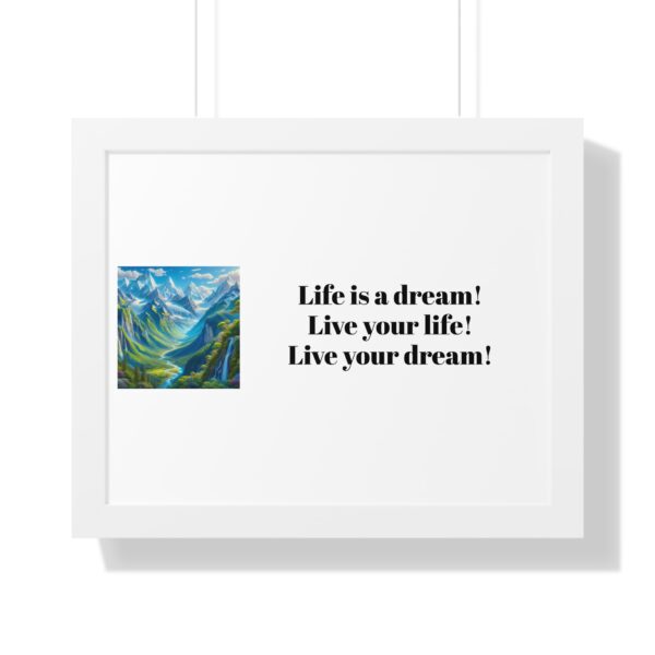 Inspiring Kids Poster - "Live your dream" - Image 52